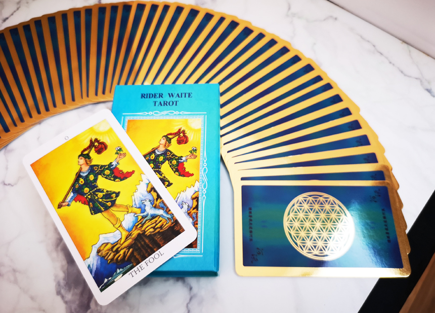 《河流》紀念版塔羅牌 - 黃金塔羅